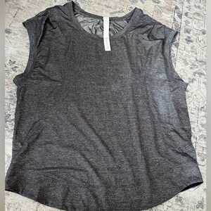 Dark grey lululemon top